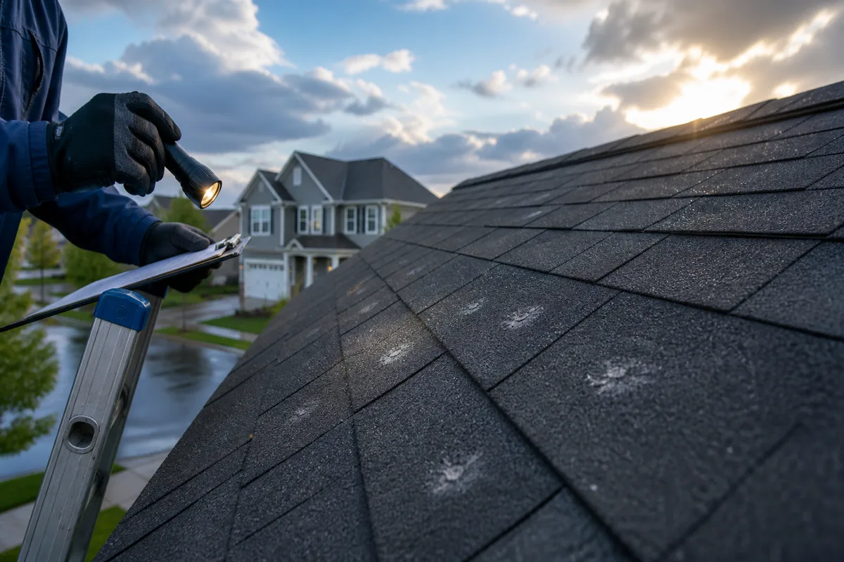Spot Hail Damage on Your Roof Before the Insurance Deadline
